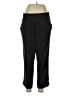T by Talbots Solid Black Track Pants Size L - photo 1