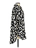 Entro 100% Polyester Animal Print Black Long Sleeve Blouse Size S - photo 4