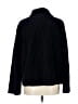 Talbots 100% Cotton Black Long Sleeve Top Size 10 - photo 2