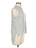 Alya Silver Sweater Vest Size M - photo 4