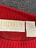 Elisabeth Solid Red Pullover Sweater Size 2 - photo 7