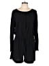 Ann Taylor LOFT 100% Polyester Solid Black Romper Size 6 - photo 1