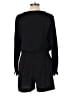 Ann Taylor LOFT 100% Polyester Solid Black Romper Size 6 - photo 2