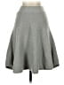 BCBGMAXAZRIA Chevron-herringbone Gray Casual Skirt Size 24 waist (estimated) - photo 1