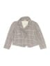 Janie and Jack Checkered-gingham Gray Blazer Size 3 - photo 1