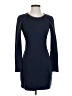 Maison Scotch Solid Blue Casual Dress Size XXSEstimated - photo 1