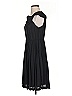 Esley 100% Polyester Solid Black Cocktail Dress Size S - photo 5