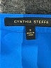 Cynthia Steffe 100% Polyester Blue Sleeveless Blouse Size S - photo 7