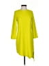 Blaque Label 100% Polyester Solid Green Casual Dress Size XS - photo 1