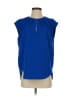 J.Crew Blue Sleeveless Blouse Size 0 - photo 1