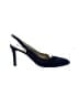 Charles Jourdan Blue Heels Size 8 1/2 (narrow) - photo 1