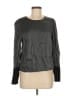 BCBGeneration Gray Long Sleeve Top Size M - photo 1