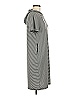 West Loop Stripes Gray Casual Dress Size M - photo 4