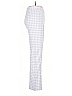 Nectar Clothing Checkered-gingham Gray Purple Casual Pants Size M - photo 4