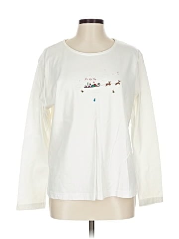 Hot Cotton Long Sleeve T-Shirt (view 1)