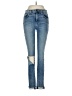 Current/Elliott Hearts Blue Jeans Size 28 waist - photo 1