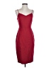 1.State Solid Burgundy Cocktail Dress Size 2 - photo 1