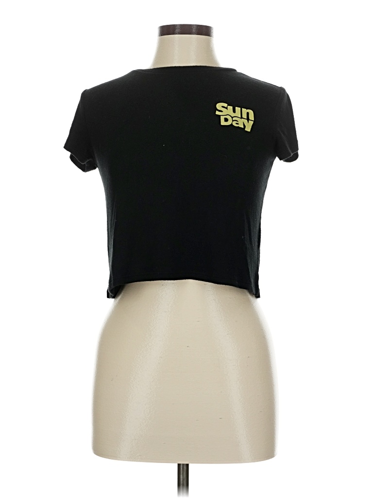 Pre-owned Rumi + Ryder Short Sleeve T-shirt In Black