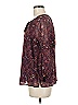 Veronica M. 100% Polyester Burgundy 3/4 Sleeve Blouse Size M - photo 5