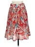 Chenault 100% Polyester Print Red Casual Skirt Size XS - photo 2