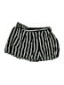 ABound 100% Rayon Stripes Black Shorts Size M - photo 1