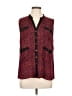Aqua Red Sleeveless Button-Down Shirt Size 18 (estimated) - photo 1