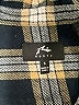 Rusty 100% Cotton Plaid Black Long Sleeve Button-Down Shirt Size S - photo 7