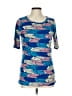 Lularoe Blue Active T-Shirt Size L - photo 1