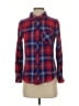 Rails Plaid Red Long Sleeve Button-Down Shirt Size XS - photo 1