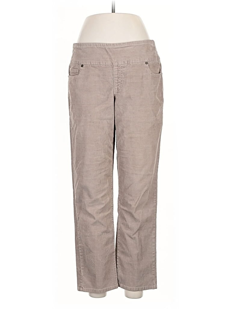 Pre-owned Coldwater Creek Cord Pant In Gray