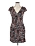 AA Studio AA Print Brown Cocktail Dress Size 10 - photo 1