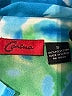Carina 100% Polyester Print Blue Long Sleeve Blouse Size S - photo 6