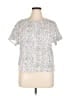 Chico's Silver Short Sleeve Blouse Size XL - photo 1