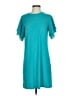 MICHAEL Michael Kors Solid Teal Casual Dress Size XS - photo 1