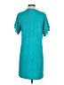 MICHAEL Michael Kors Solid Teal Casual Dress Size XS - photo 2