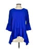 Gibson Blue 3/4 Sleeve Blouse Size XS - photo 1