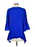 Gibson Blue 3/4 Sleeve Blouse Size XS - photo 2