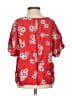 Madewell Red Short Sleeve Blouse Size XXS - photo 2