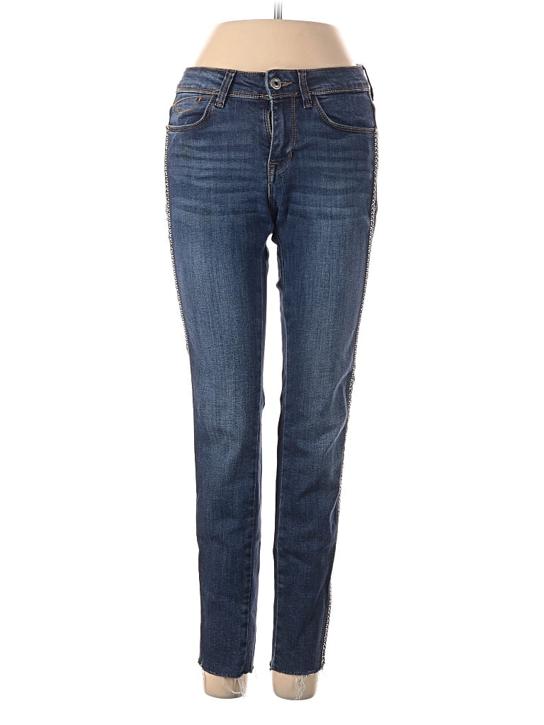 Pre-owned Zara Jeans In Blue