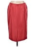 Le Suit 100% Polyester Solid Red Formal Skirt Size 14 - photo 2