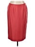 Le Suit 100% Polyester Solid Red Formal Skirt Size 14 - photo 1