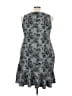 NY Collection Paisley Gray Cocktail Dress Size 3X - photo 2