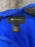AB Studio Blue Short Sleeve Blouse Size XXL - photo 7