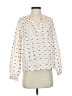 Point Sur Ivory Long Sleeve Blouse Size XS - photo 1