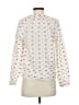 Point Sur Ivory Long Sleeve Blouse Size XS - photo 2