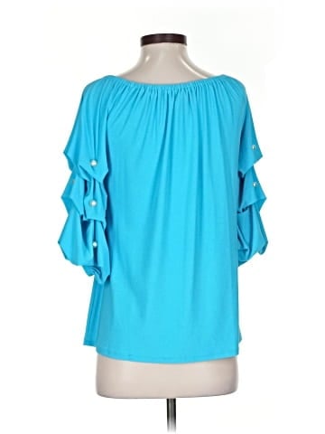 Coco Bianco 3/4 Sleeve Blouse (view 2)