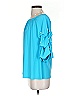 Coco Bianco Teal 3/4 Sleeve Blouse Size S - photo 5