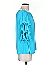 Coco Bianco Teal 3/4 Sleeve Blouse Size S - photo 4