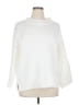Ann Taylor Solid White Pullover Sweater Size XL - photo 1