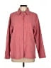 Relativity 100% Polyester Pink Long Sleeve Blouse Size L - photo 1